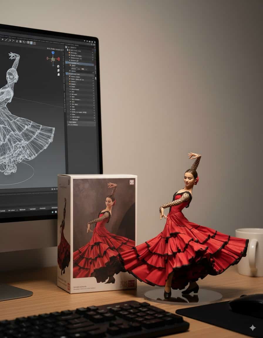 Flamenco Dancer figurine example