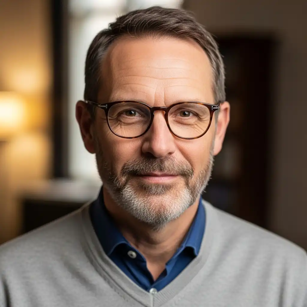 Example with rectangle glasses